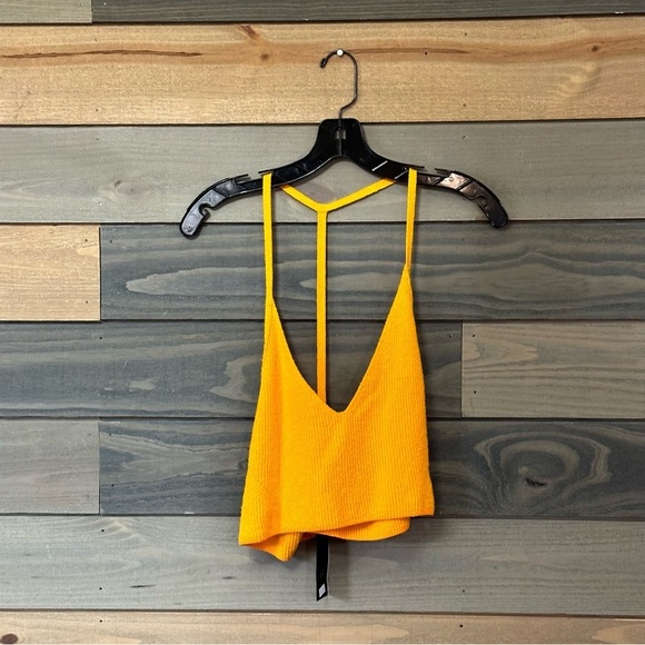 NWT RAG & BONE Soleil Stretch Ribbed Bra Top reg $150 size large - Picture 9 of 12